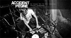 Desktop Screenshot of accidentprone.com